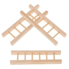  3 Stücke Miniatur Holz