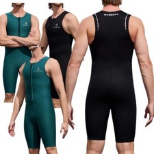 DE ranrann Shorty Neoprenanzug Männer 2 mm Schwimmanzug Ärmellos Schwimmanzug