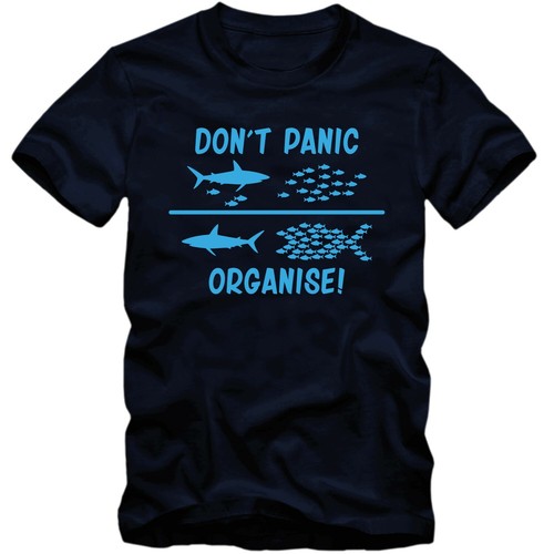 Herren shirt don - t-shirt, panic