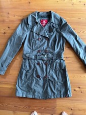 EDC By Esprit Damen Trenchcoat Gr. L Mantel Schlamm Top Zustand