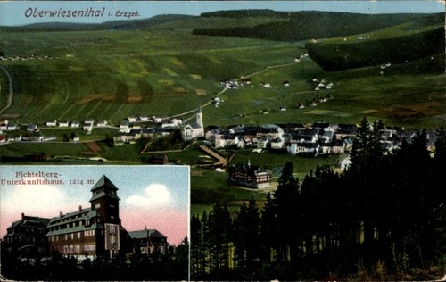 Oberwiesenthal erzgebirge - ak,