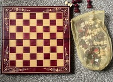 Holz Schach Backgam Brett