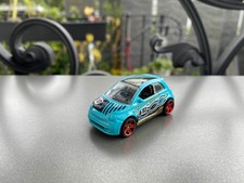 Hot Wheels Fiat 500 | Loose/Lose | Blau | Modell Spielzeugauto