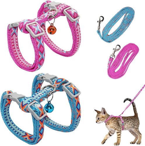 Katzengeschirr set 2pcs - set,