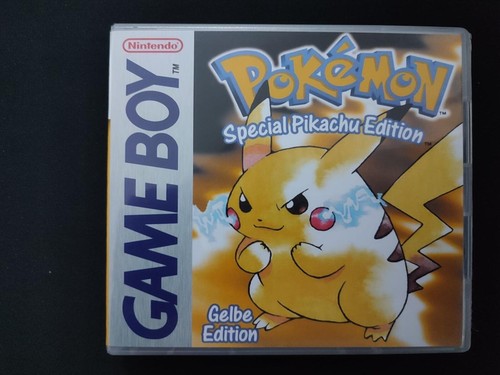 Gameboy pokémon gelbe custom - gameboy,