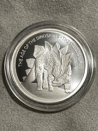 Stegosaurus silver age - silver,