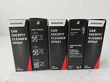 5x Bridgestone Car Cockpit Cleaner Spray Deionized water 10ml - NEU
