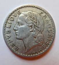 Frankreich 5 Francs 1947  ##