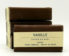 Savon du Midi Seife mit Karité-Butter Vanille französische Naturseife 100g