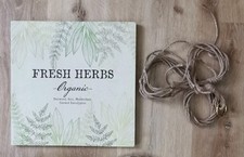 3* Deko Bilder Eukalyptus fresh herbs/Makramee Blumenampel/Landhaus/Shabby/Holz