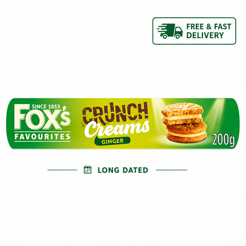 Fox favourites ginger crunch - ginger,