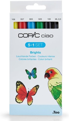 Copic ciao marker set - copic, 5+1