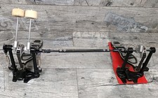 Worldmax Doppelfußmaschine Double Pedal mit Kettenzug Drums •Guter Zustand•