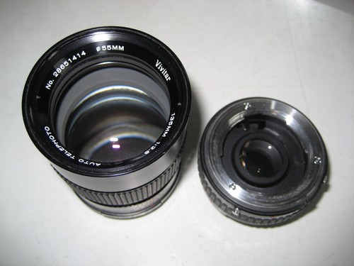 Minolta fit 135mm f2 8 - m/sr,