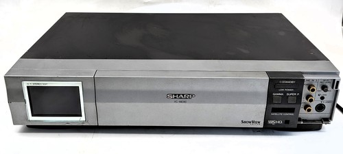 Sharp vhs videorecorder - sharp,