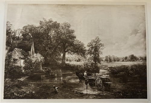 Antiker druck hay - antiker, wain