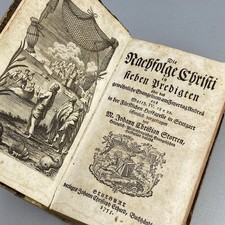 Buch v. 1755 "Die Nachfolge