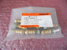 HASCO Z87, Schlauchtülle Z87, 13 12x1.5, Neu, 1 Stück aus OVP