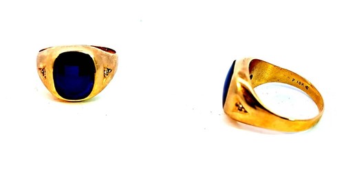 375 gold ring mit - 6,7g,,