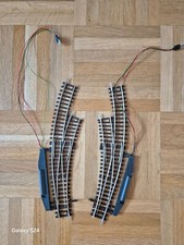 Roco 42464 42465 Bogenweiche links rechts inkl. Antrieb 40295 40296