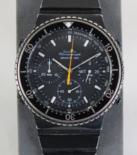 Seiko 7a38 7080 chronograph - seiko, 7a38-7080