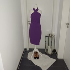 Neu abendkleid 38 40 lipsy London lila neckholder elegant sommerkleid TopZustand