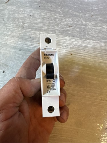 Siemens mcb amp - mcb,