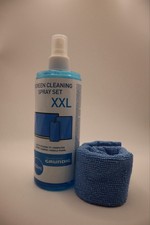 Grundig Bildschirmreiniger-Set 350ml + Mikrofaser Tuch für TV Monitore Tablets