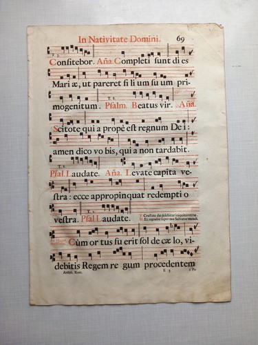 Antikes antiphonar doppelseite - antikes,
