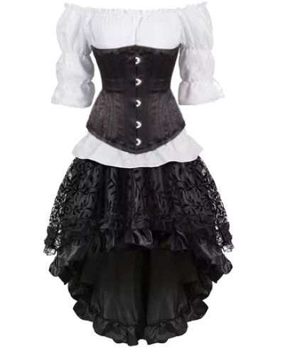 Corsage set unter - corsage, rock