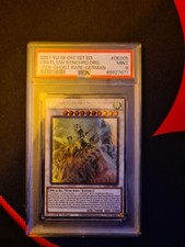 Yu-Gi-Oh! Kristall-Glasflügel-Synchrodrache LED8-DE005 Ghost Rare 1.Auflage PSA9