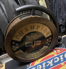 Champion American Shuffleboard elektronische Zähltafel Score Board Texas Wood,