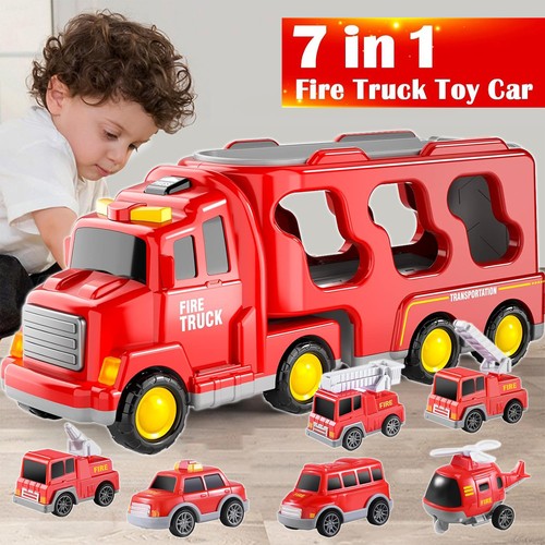 Feuerwehrauto transport truck - transport,