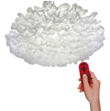 Leuchten Direkt Naomi Deckenleuchte Wolke Farbwechsel Dimmbar Modern Weiß Textil