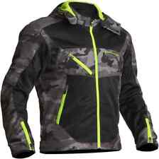 LINDSTRANDS Rexbo Motorradjacke camouflage gelb CE AA wasserdicht Hi-Art Gr. 56