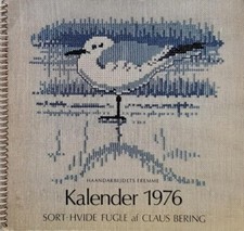 Haandarbejdets Fremme Korssting Kalender 1976 cross stitch Kreuzstich Denmark