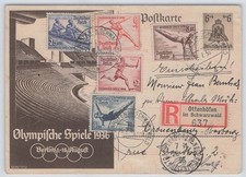 Deutsches Reich P 259 Olympia