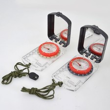 Leuchtend Kompass Mit-Spiegel