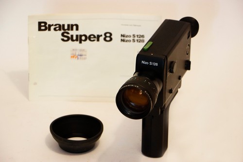 Braun nizo s126 super - super, 8