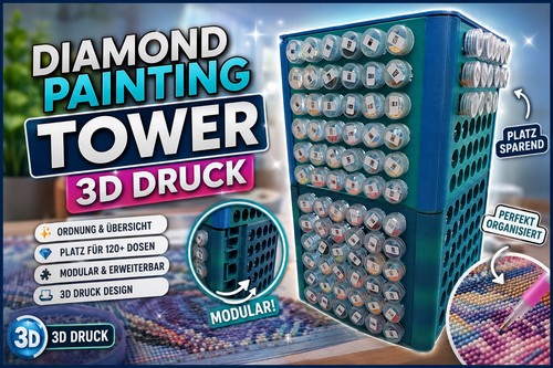 Diamond painting tower 3d - painting,