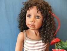  Monika Levenig Künstlerpuppe Puppe  ca 100 cm groß gut erhalten