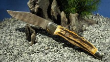 Rarität ! Böker Damascus IV "Indian Stag", 300 Lagen, Limitiert, Holzschatulle