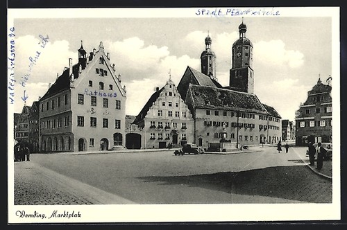 Ansichtskarte wemding - ansichtskarte,