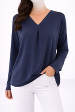 Shirt Blau 40 L Gwynedds Damen