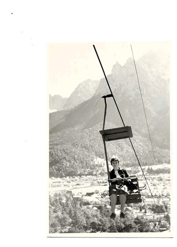 Frau sessellift mittenwald - in,