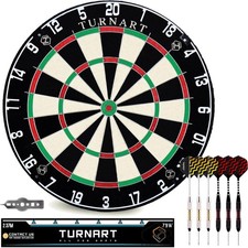 Dartscheibe Kork Set 6 Pfeile