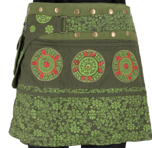 Wickelrock kurzer rock - kurzer,