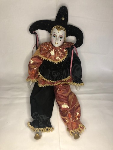 Harlequin pierrot porzellan - pierrot,