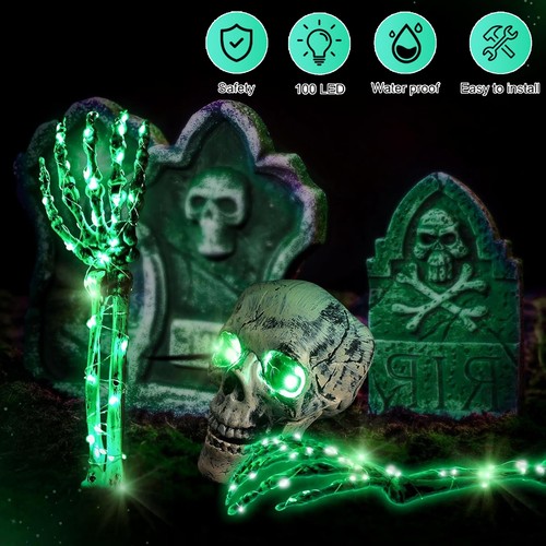 Halloween skelett lebensgroß - skelett,