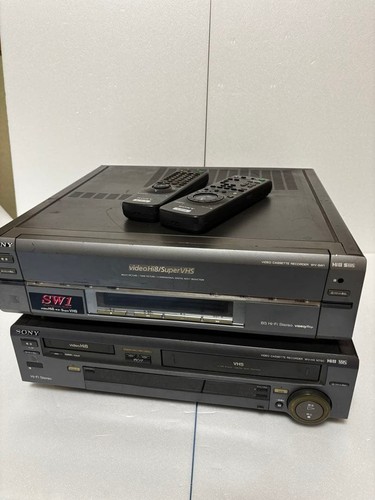 Sony sw1 hi8 8mm vhs - sony, dual